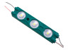 Светодиодный модуль с линзой SMD2835 3 LED 12В 1.5Вт IP65 зелений