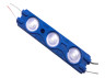 Светодиодный модуль с линзой SMD2835 3 LED 12В 1.5Вт IP65 синий