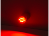 Світлодіодна авто лампа BA9S-3014-8smd червоний 12V LEDUA