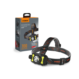Фонарь налобный аккумуляторный Videx VLF-H147 700Lm 5000K