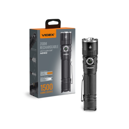 Портативный светодиодный фонарик Videx VLF-A231Z 1500Lm 5000K