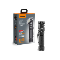 Портативный светодиодный фонарик Videx VLF-A232R 1000Lm 5000K
