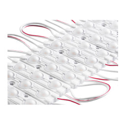 Світлодіодні модулі 5630-3smd 12V IP65 з лінзою 35-40lm білий LEDUA