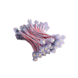 Светодиод быстрого монтажа 9мм белый