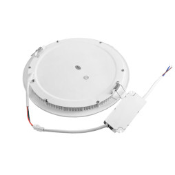 Світильник світлодіодний врізний DownLight круглий 220V SMD90/018в/005R ww/nw/cw 20w