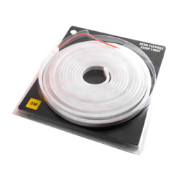 Світлодіодний неон 4,9*11,5mm 12V 11W/m IP65, білий (уп. 5м) LEDUA