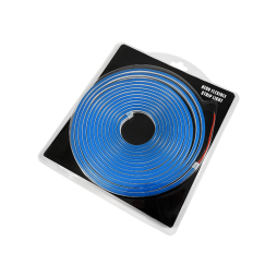 Світлодіодний неон 6*12mm 12V 11W/m 120led IP65, синій 2 роки гарантії (5м) LEDUA