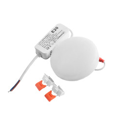 Светильник светодиодный врезной Lemanso LM1075 Стелс 10Вт 900Лм 6500K круглый