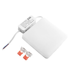 Світильник світлодіодний Стелс DownLight квадратний врізний 18W 1620LM 4500K 85-265V IP20 LM1079 Лємансо