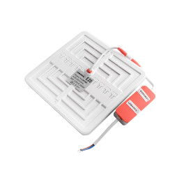 Светильник светодиодный врезной Lemanso LM1080 Стелс 24Вт 2160Лм 6500K квадратный