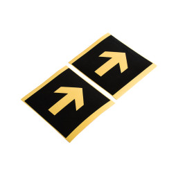 Покажчик ВИХІД, EXIT світлодіодний двосторонній +дві наклейки 3W 185-265V LMB3300 Лємансо