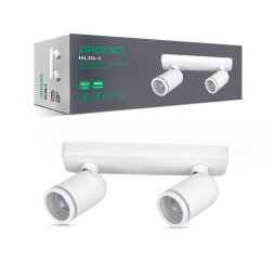 Накладний поворотний світильник Ardero ML316-2 під лампу білий