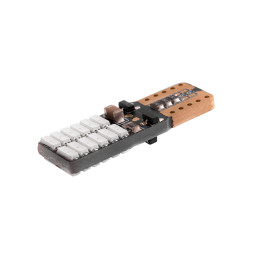 Світлодіодна авто лампа T10-4014-24smd червоний 12V LEDUA