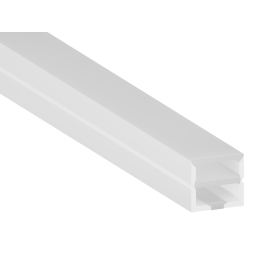 Силіконовий профіль для світлодіодної стрічки 14х19 1 метр накладний СП-29 IP67 з ниткою (100м в бабіні) LEDUA