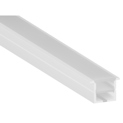 Силіконовий профіль для світлодіодної стрічки 20х27 1 метр врізний СП-31 IP67 з ниткою (100м в бабіні) LEDUA