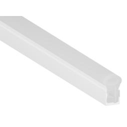 Силіконовий профіль для світлодіодної стрічки 17х10 1 метр накладний СП-32 IP67 з ниткою (100м в бабіні) LEDUA