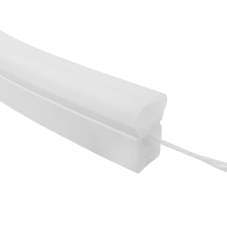 Силіконовий профіль для світлодіодної стрічки 17х10 1 метр накладний СП-31 IP67 з ниткою (100м в бабіні) LEDUA