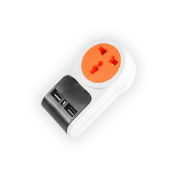 Перехідник - адаптер 2USB 5V / 2.1A / LMA330 Лємансо