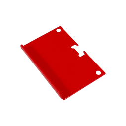 Заглушка LEDUA для светодиодного профиля АЛ-23 красный