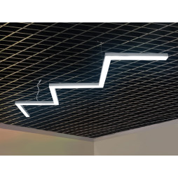 Светильник светодиодный подвесной LEDUA Левин 220В 180Вт 10800Лм 6000К (6х500)