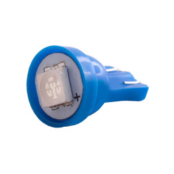 Світлодіодна авто лампа T10-5050-1smd синій 24V LEDUA