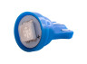 Светодиодная автолампа T10 W5W 24В SMD5050-1led синий