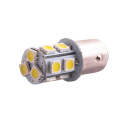Світлодіодна авто лампа T25-5050-13SMD 1157 білий 24V LEDUA