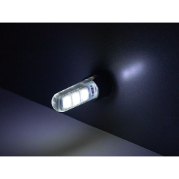 Світлодіодна авто лампа T10-5050-6smd силікон білий 24V LEDUA