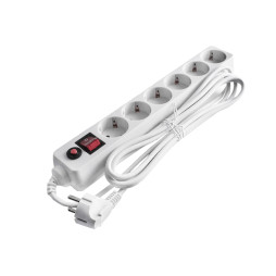 Подовжувач 6/3м з заземленням, захист від дітей LMK051 Лємансо