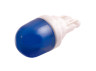 Світлодіодна авто лампа T10-5630-2smd колба кераміка синій 12V LEDUA