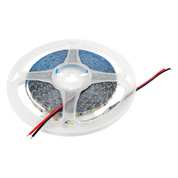 Світлодіодна стрічка 2835-120led-5mm-12V 9W/m 22lm/led IP20 7000-7500K PREMIUM холодно білий 3 роки гарантії LEDUA