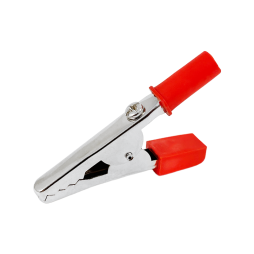 Крокодил 51,3мм (1 червоний+1 чорний) LM9137 на штекер