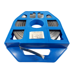 Лента бандажная Lemanso LMA2751 19х0.7 мм нержавеющая сталь 30 м