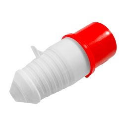 Вилка переносна (ВП) 16А/4п (3п+н) 380-415V IP44 червона LEE-014 LM2002 Лємансо