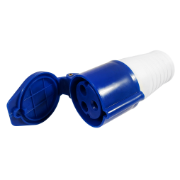 Гніздо переносне (ГП) 32А/3п (2п+н) 220-240V IP44 синє LEE-223 LM2015 Лємансо