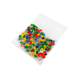 Кабельный трубчатый наконечник Lemanso LM2657 4 мм²/12 мм 100 шт