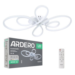 Світлодіодна люстра Ardero AL6540ARD FABIO M 95Вт білий