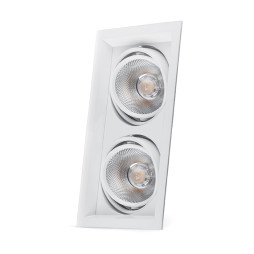 Світлодіодний карданний світильник Feron AL202 20Вт 4000K білий