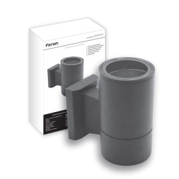 Архитектурный накладной светильник Feron DH0701 под лампу серый