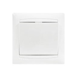 Вимикач 1-й Сакура білий LMR1001 Лємансо