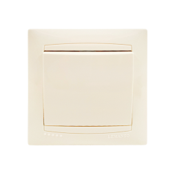 Вимикач 1-й Сакура крем LMR1101 Лємансо