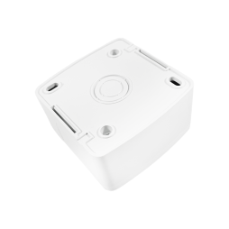 Выключатель 1-клавишный Lemanso Магнолия с LED подсветкой Белый (LMR2009)