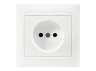 Розетка 1-на Сакура біла LMR1020 Лємансо