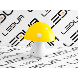 Нічник гриб з сенсором жовтий 220V NL16 Лємансо