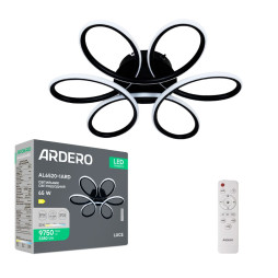 Світлодіодний накладний світильник Ardero AL6520-1ARD LUCE 65Вт чорний