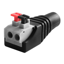 Клема, штекер живлення DC 5.5*2.1*9,5мм з клемами / LMA9440 кратно LEDUA