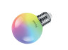 Світлодіодна лампа LB-378 G60 230V 1W E27 RGB матова Feron