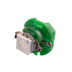Світлодіодна авто лампа T5-B8.4-1smd-5050 зелений 24V LEDUA