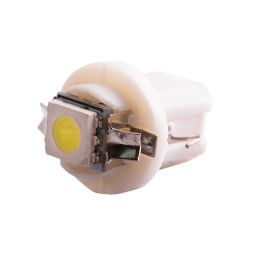 Світлодіодна авто лампа T5-B8.5-1smd-5050 білий 24V LEDUA