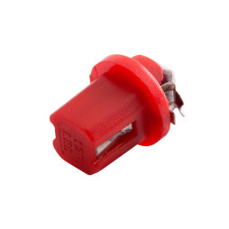 Світлодіодна авто лампа T5-B8.5-1smd-5050 червоний 24V LEDUA